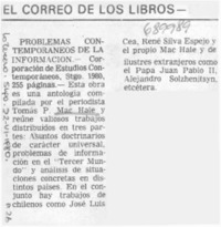 Problemas contemporáneos de la información.