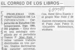 Problemas contemporáneos de la información.