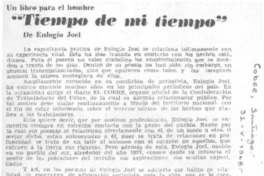 Tiempo de mi tiempo"