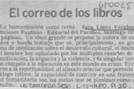 El correo de los libros.