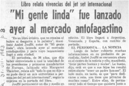 Mi gente linda" fue lanzado ayer al mercado antofagastino.