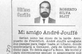 Mi amigo André Jouffé