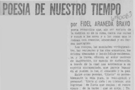 Poesía de nuestro tiempo