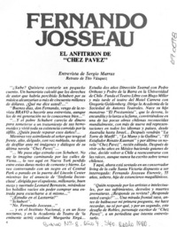 Fernando Josseau [entrevista]
