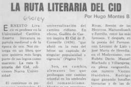 La ruta literaria del Cid