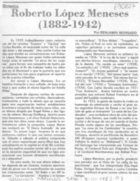Roberto López Meneses (1882-1942)