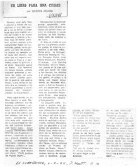 Un libro para una ciudad