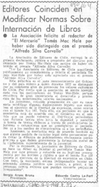 Editores coinciden en modificar normas sobre internación de libros