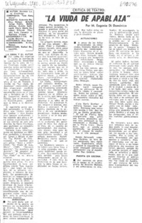 La Vuida de Apablaza