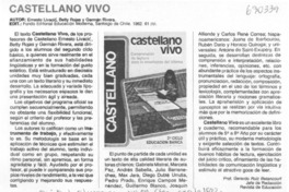 Castellano vivo