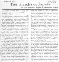 Tres grandes de España