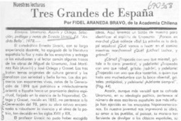 Tres grandes de España