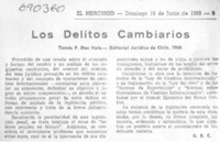 Los delitos cambiarios