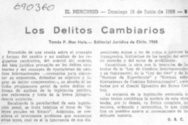 Los delitos cambiarios