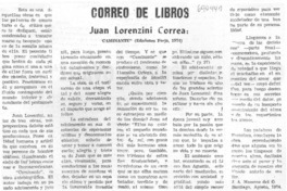 Juan Lorenzini Correa: "caminante"