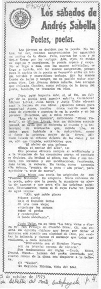 Poetas, poetas