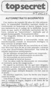 Autorretrato biográfico.