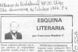Esquina literaria