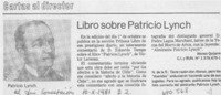 Libro sobre Patricio Lynch