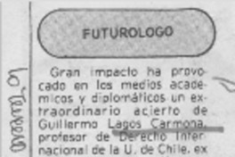 Futurologo.
