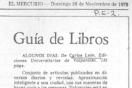Guía de libros.