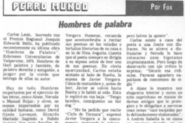 Hombres de palabra