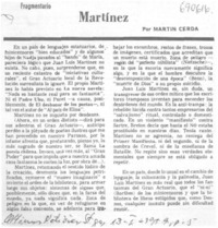 Martínez