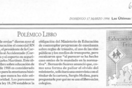 Polémico libro.