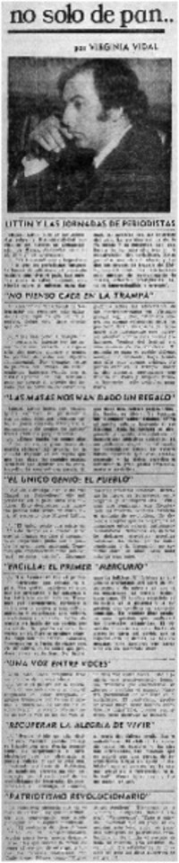 Littin y las jornadas de periodistas