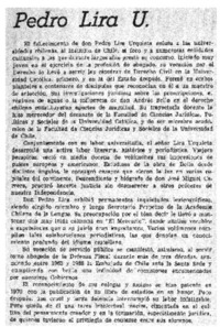 Pedro Lira U.