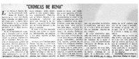 Crónicas de Roma"