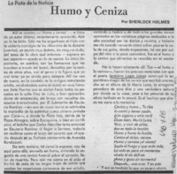 Humo y ceniza