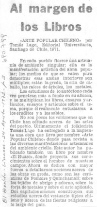 Al margen de los libros.