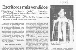 Escritos más vendidos.