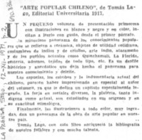 Arte popular chileno.