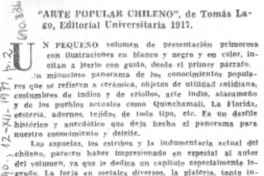 Arte popular chileno.