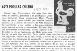 Arte popular chileno