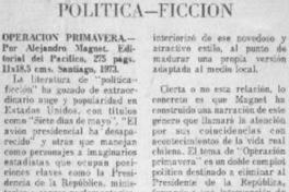 Política-ficción.