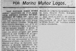 Diez estudios sobre Rubén Dario"