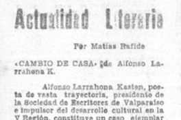 Actualidad literaria