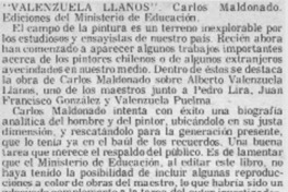 Valenzuela Llanos"