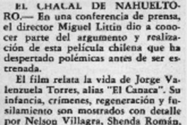 El chacal de Nahueltoro.