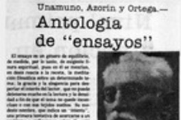 Tres ensayos sobre la mujer chilena.