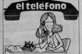 El teléfono.