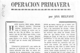 Operación primavera