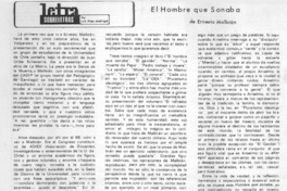 El hombre que sonaba