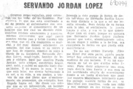 Servando Jordán López