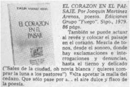 El corazón en el paisaje.