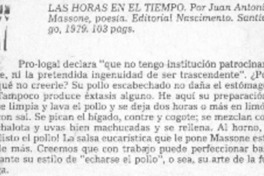 Las horas en el tiempo