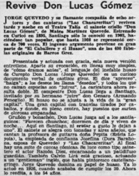 Revive don Lucas Gómez.